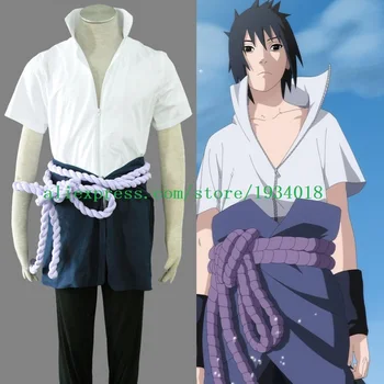 

Naruto Uchiha Sasuke Cosplay Costume Anime Customized Any size