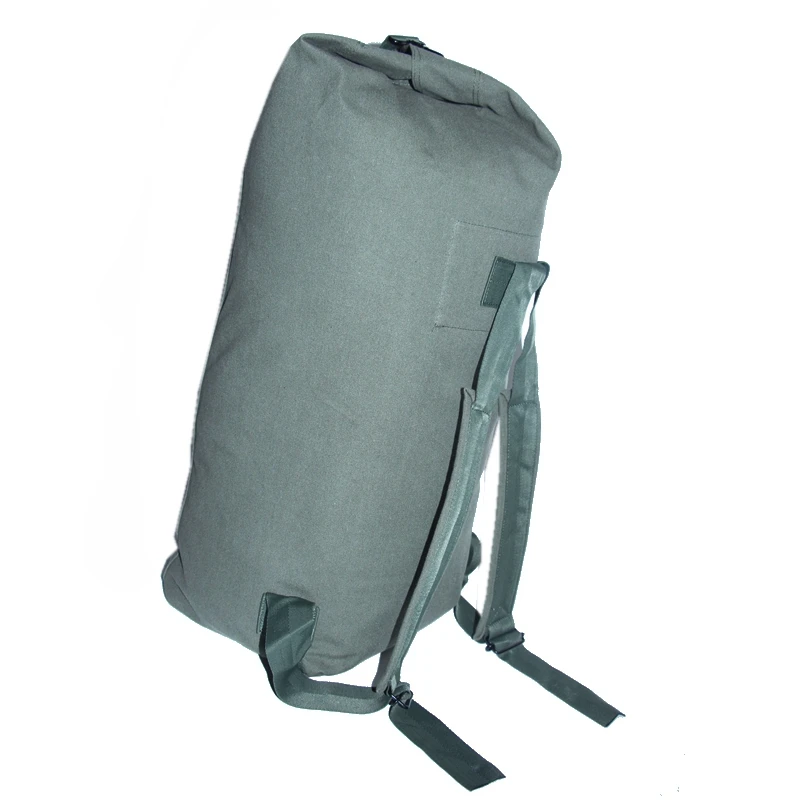 Hunting Outdoor Sports Bucket Backpack Men Large Capacity Canvas