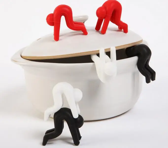 12 шт. силиконовый держатель для ложки Lilliputian крышки горшка подставка органайзер