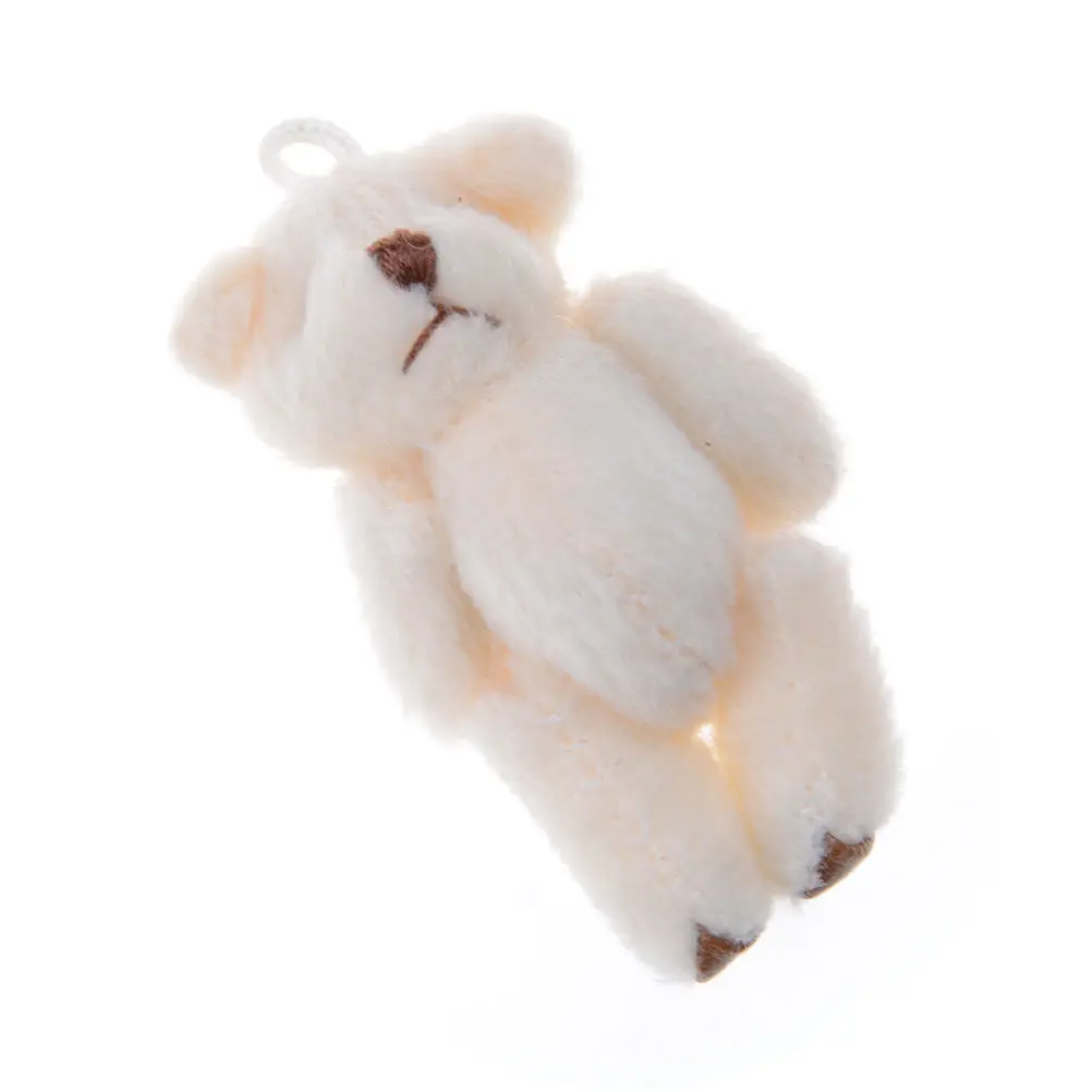 2019 Новинка 3 шт./Набор Kawaii Bear мини куклы дети мягкие плюшевые игрушки животные цветок Мишка для букетов Свадебный Рождественский подарок