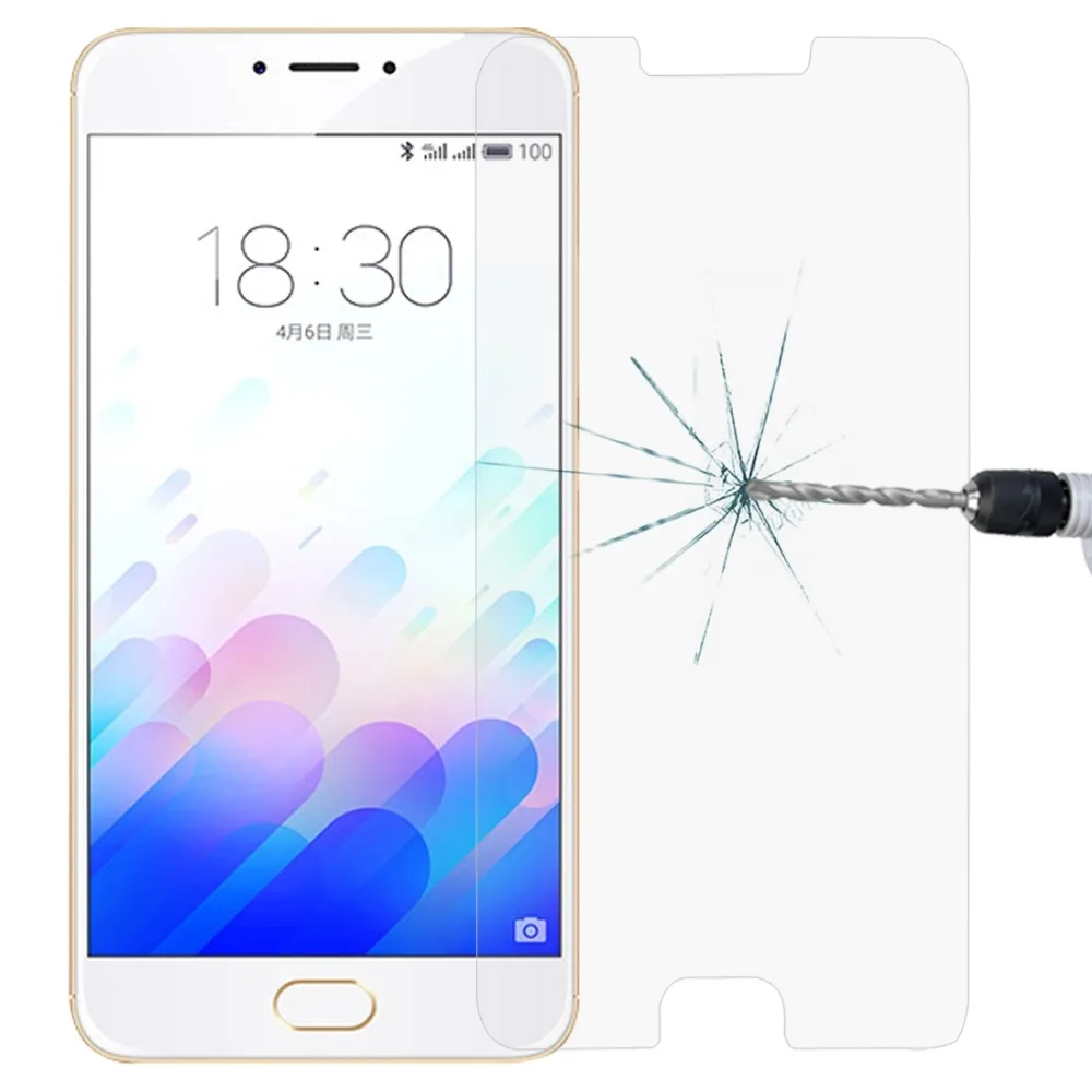

9H 2.5D Tempered Screen Glass Film for Meizu M5S/ M3 Note / Meilan Note 3 Glass Screen Protector Film