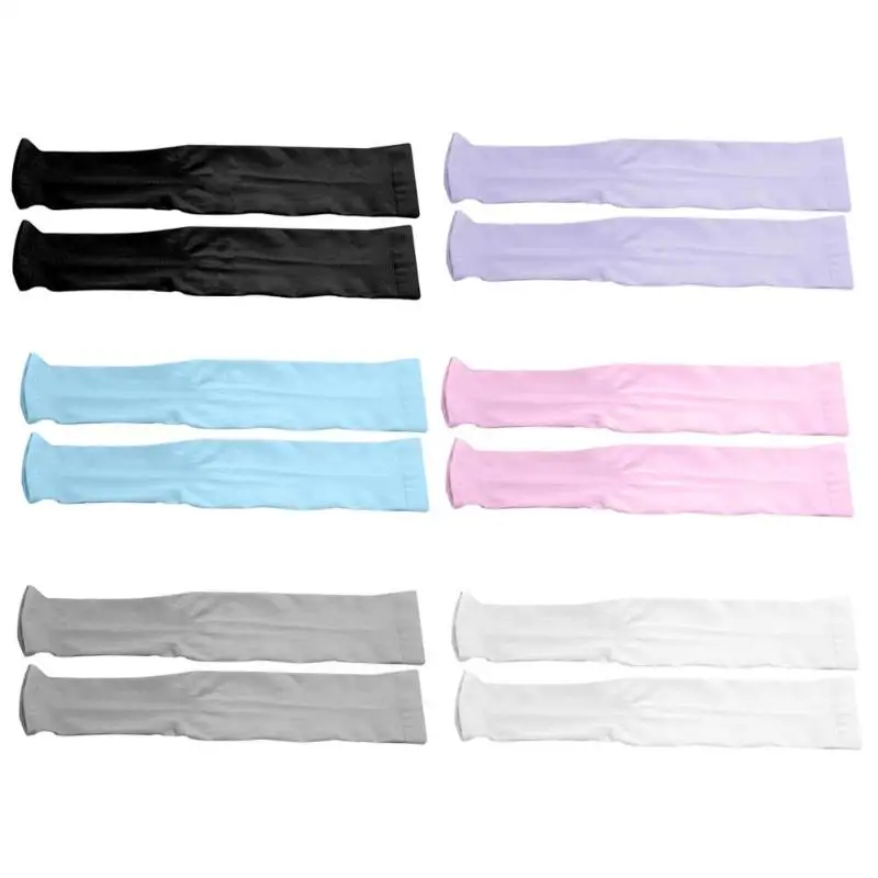 

Ice Fabric Arm Sleeves Breathable UV Protection Sport Cycling Outdoor Arm Warmer