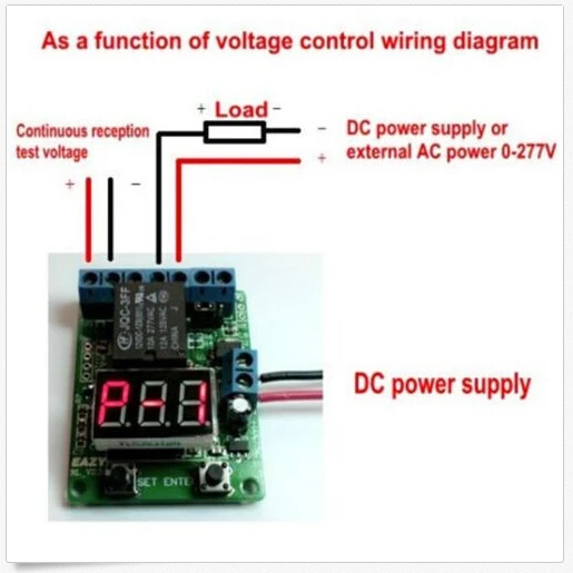 Multi-function Voltage control Relay Timer Delay Switch Voltage Protection 12V Multi-function Voltage control Relay Timer Delay Switch Voltage Protection 12V