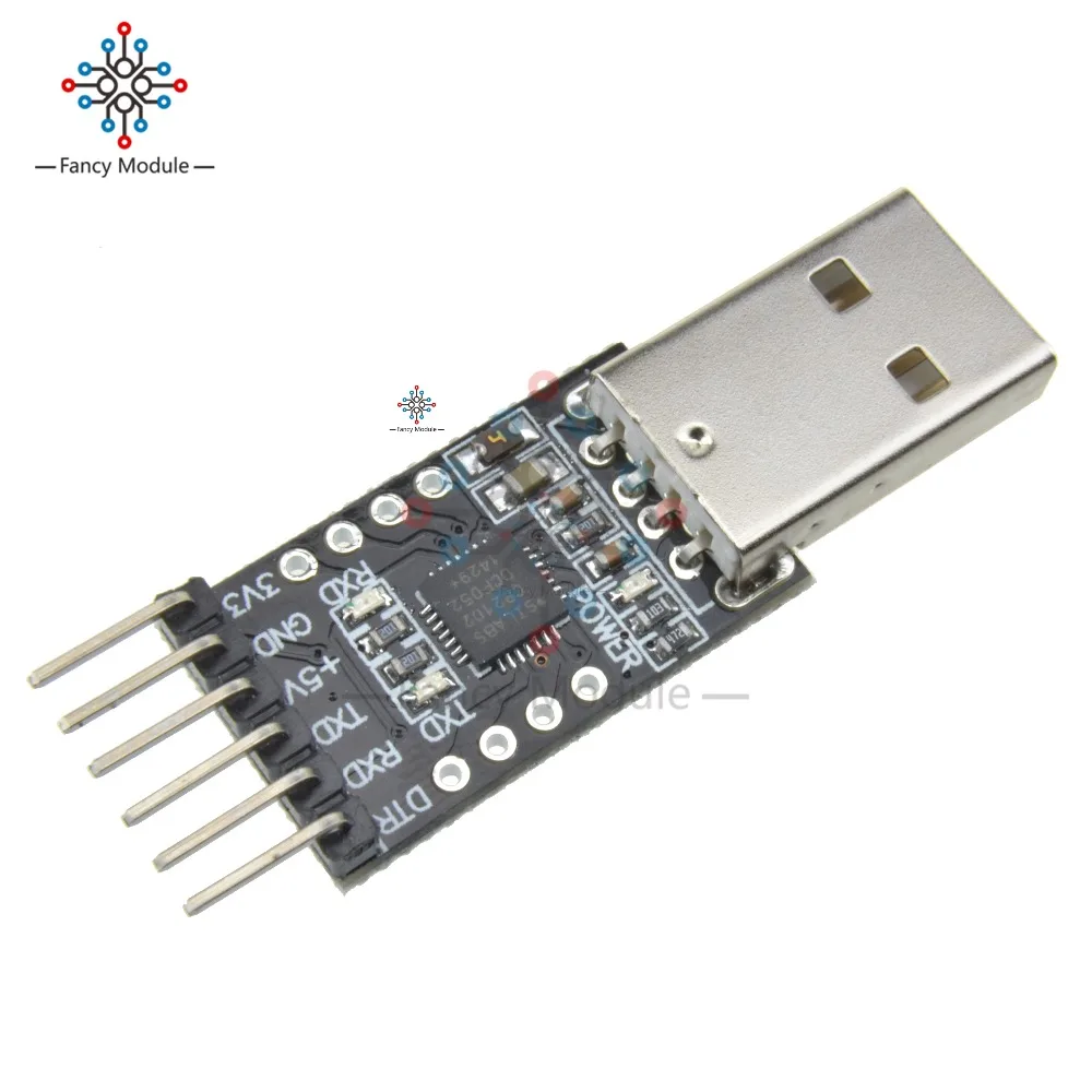 5 шт. CP2102 USB 2,0 для ttl UART модуля 6Pin последовательный преобразователь STC вместо FT232 модуль