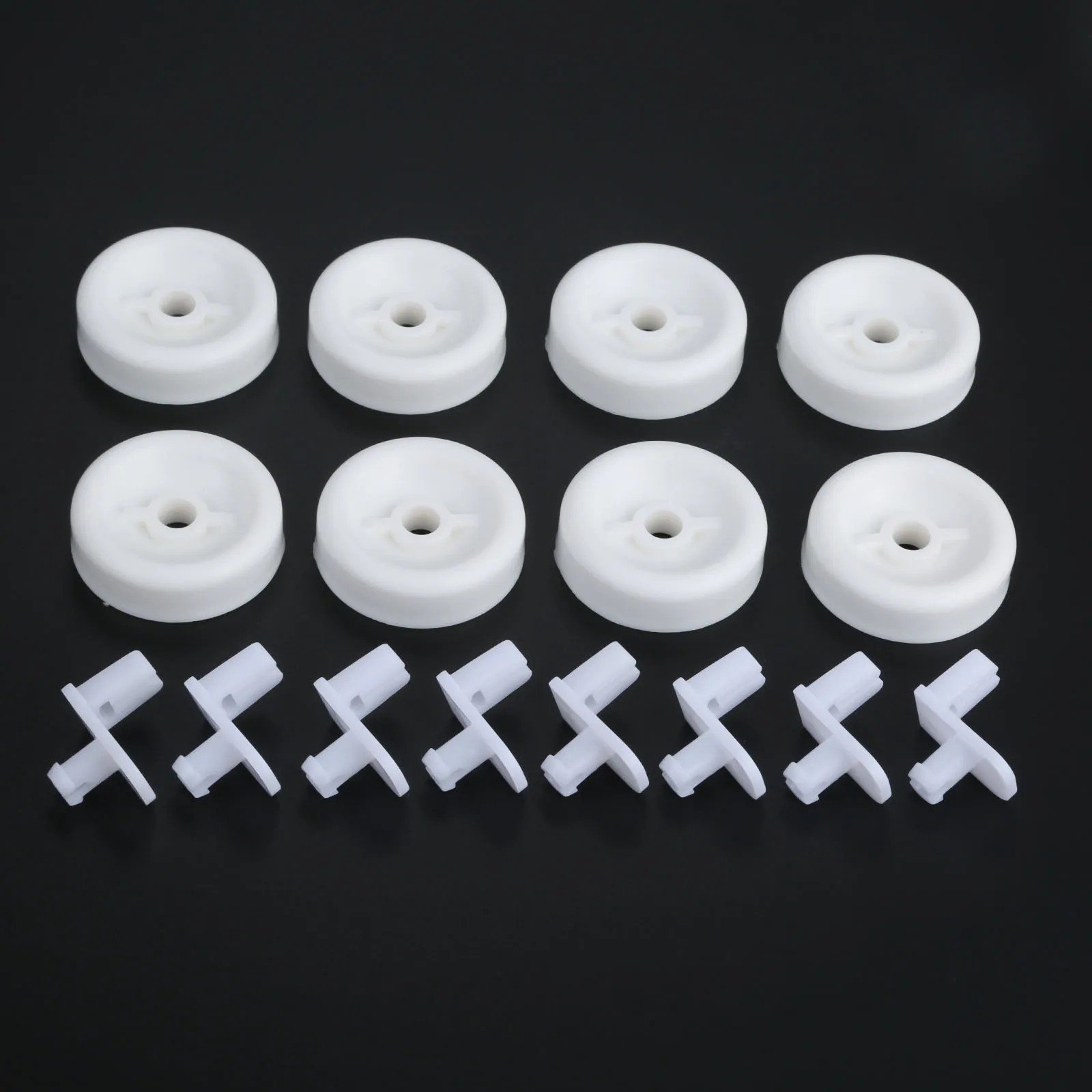 

Dishwasher Wheels Lower Rack Roller And Studs Kit For WD35X21038 WD12X10267 AP5986365