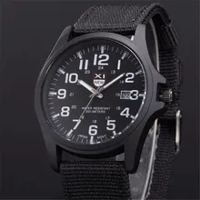 Мужские часы Роскошные брендовые уличные мужские часы с датой из нержавеющей стали военные спортивные аналоговые кварцевые армейские наручные часы reloj hombre 30y