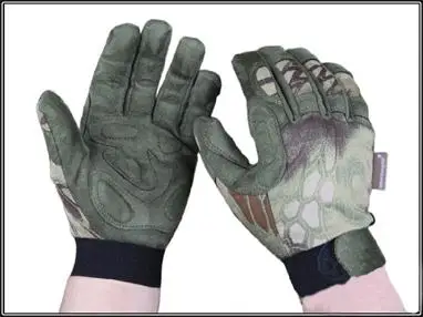 AOR2 Тактические Легкие камуфляжные перчатки Kryptek, Мандраг на весь палец, полицейские перчатки Highlander Tyhone, охотничьи перчатки - Цвет: Mandrake