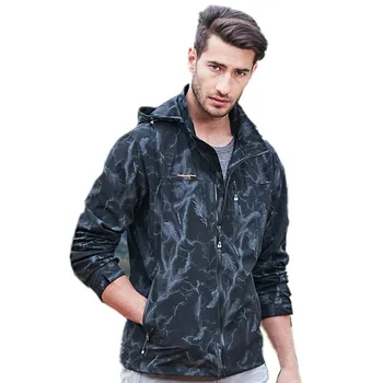 

Spring Reflective Jacket Men Sports Coat Autumn Windbreaker Coats Male Outdoor Outerwear Night Luminous Breathable Short Jackets