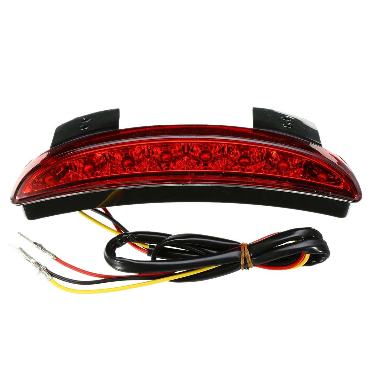 1 Pcs Motorcycle Chopped Fender Edge LED Tail Brake Light Red font b Lamp b font