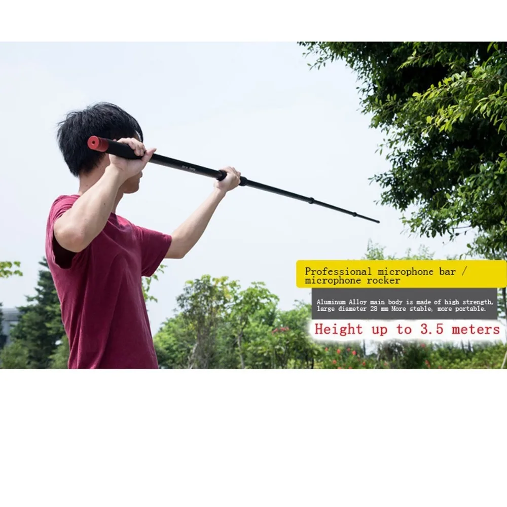 Nicad Professional Handheld Boom pole for Shotgun