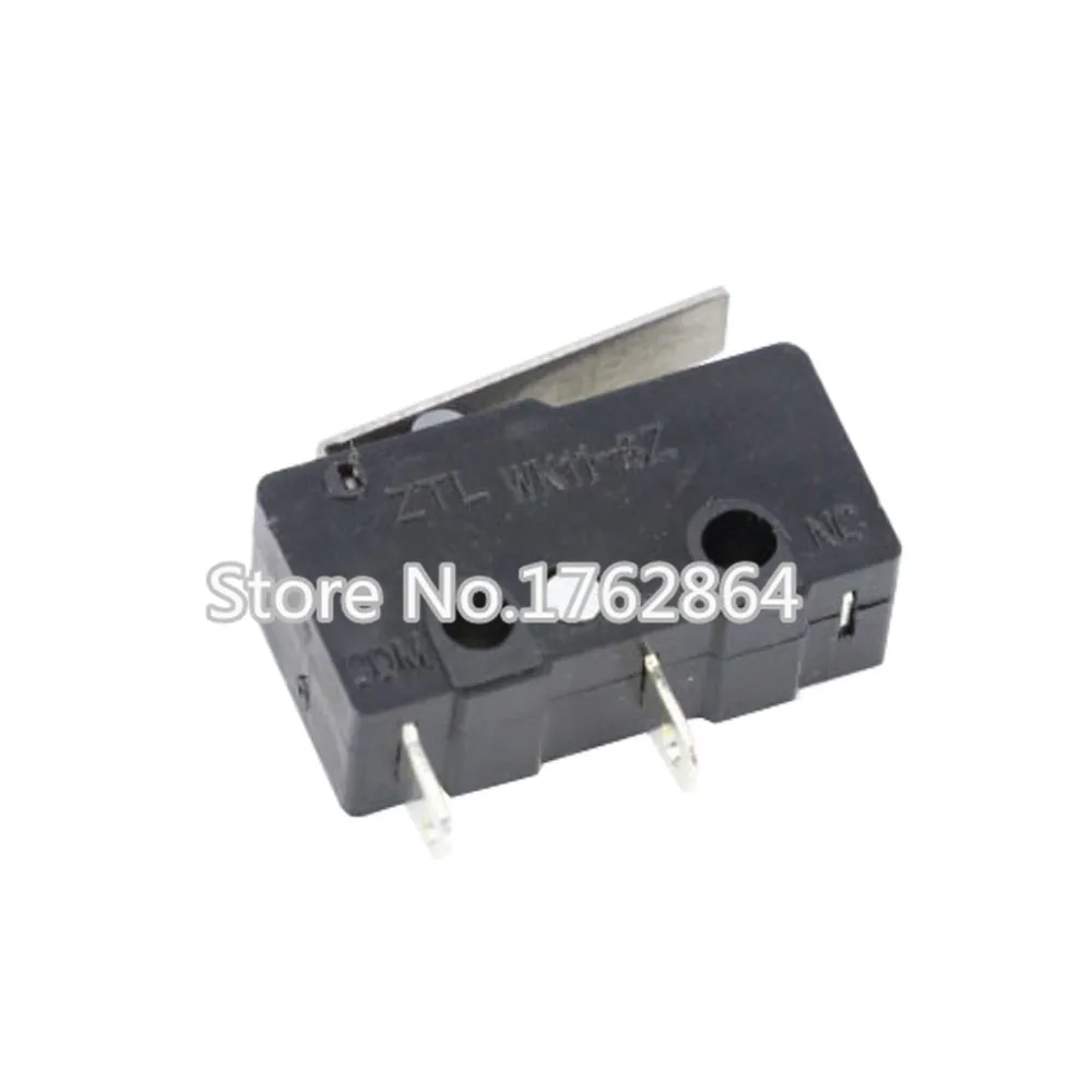 10 шт. концевой выключатель 2pin N/O N/C 5A250VAC микропереключатель KW11 3Z мини