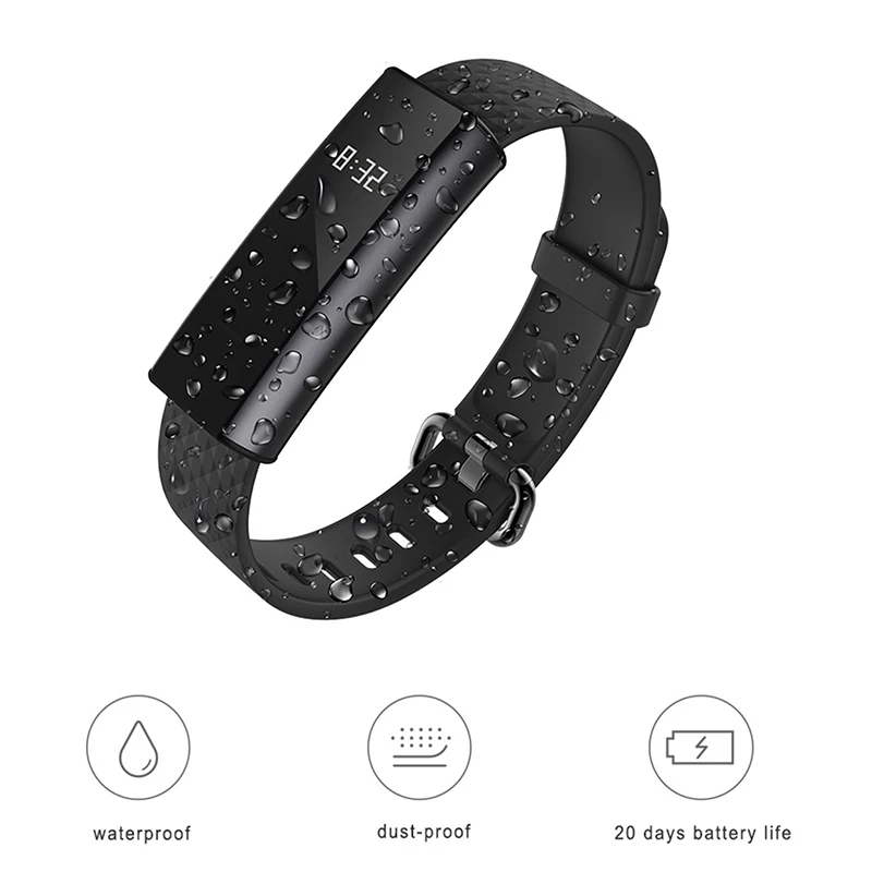 Huami AMAZFIT ARC Smart Band Bluetooth 4,0, водонепроницаемый браслет, трекер сна, монитор сердечного ритма