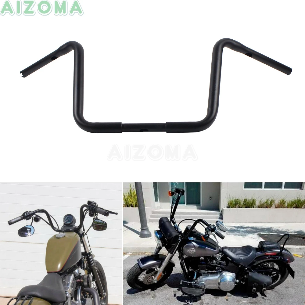 7/8" 22mm Drilled Hole Drag Handlebar Z Bars For Harley Honda Yamaha Kawasaki 7/8" 22mm Drilled Hole Drag Handlebar Z Bars For Harley Honda Yamaha Kawasaki