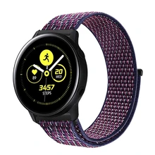 Ремешок для Galaxy Watch 42 мм& Galaxy часы активное 40 мм и Шестерни S2 спортивные 20/22 мм нейлоновый спортивный бесшовный ремешок на запястье для девочек; Мини-Юбка Для Amazfit Bip