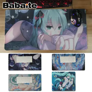 

BabaiteHatsune Miku Durable Rubber Mouse Mat Pad Free Shipping Large Mouse Pad Keyboards Mat Boy Gift Pad