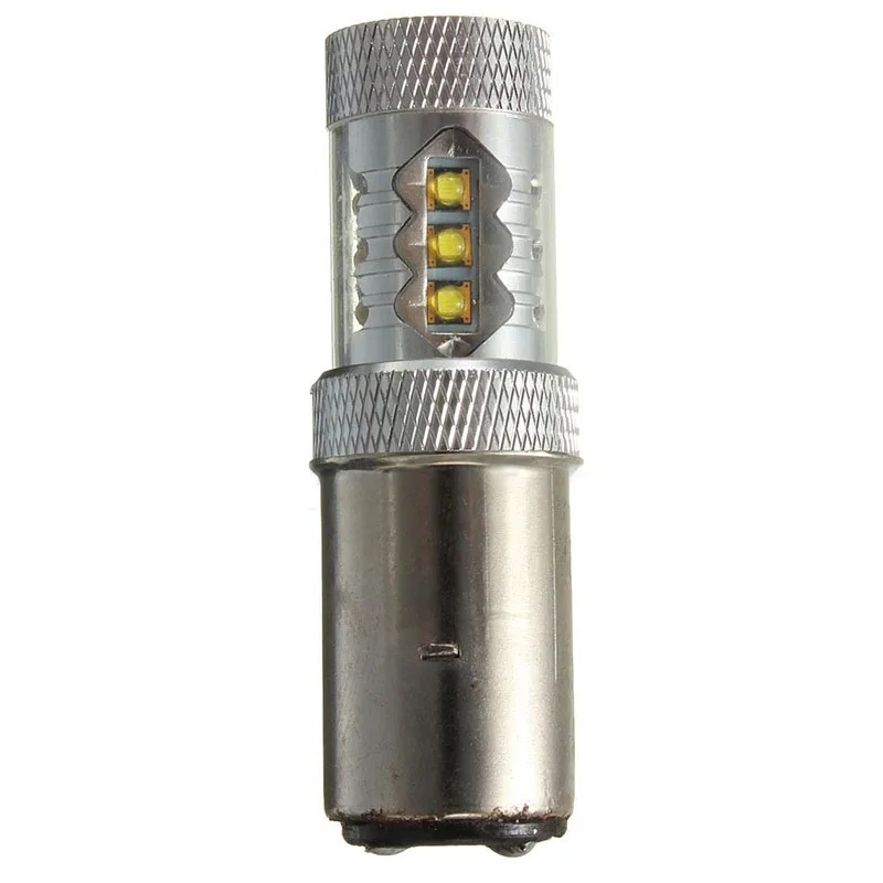 JX-LCLYL 12V BA20D H6 80W LED Headlight Fog Light DRL Bulb Motorcycle Bike Moped ATV
