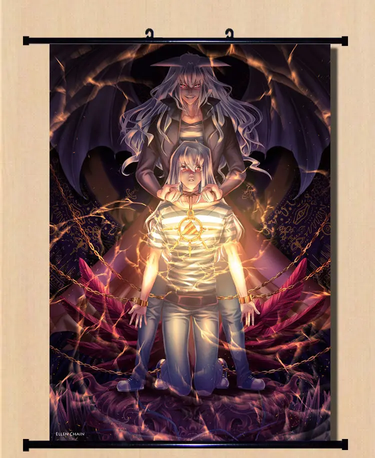Аниме постер YU GI OH Yami Bakura домашний Декор настенный прокрутка | Дом и сад