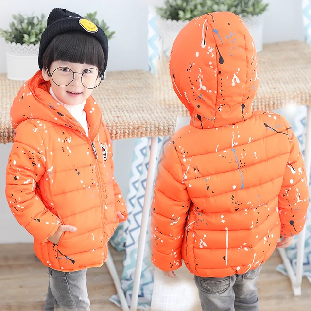 Children Boys' Autumn Winter Clothes Boys Cotton Coat 3 4 6 8 10 12 14 Years Big Boys