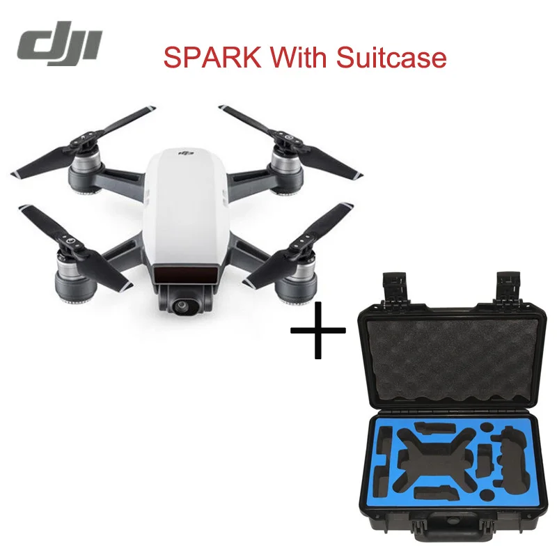 

In Stock Original DJI Spark Drone 2KM FPV Quadcopter RC Drone With 12MP 2-Axis Mechanical Gimbal Camera QuickShot Gesture Mode