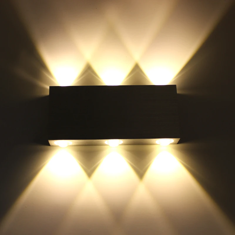Buy 6W LED Wall Light Warm White 6LED Aluminum Hallway