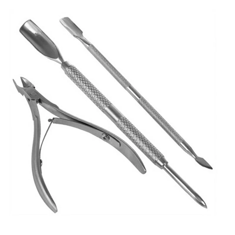 3 шт. лопатка для удаления кутикулы нержавеющая сталь|cuticle nipper spoon|spoon pusherpusher remover |
