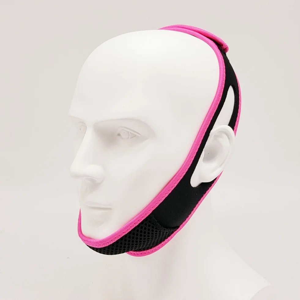 

New Men and Women Snore Stop Snoring Chin Strap Belt Anti Apnea Jaw Solution Sleep Support Apnea Belt Sleeping Care Tools