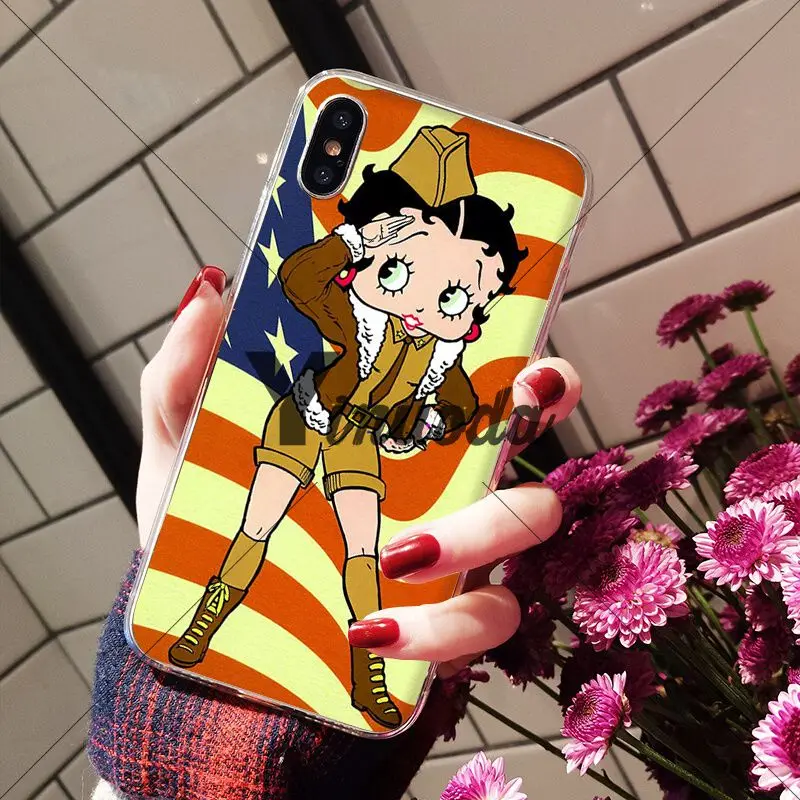 cartoon cute Betty boop