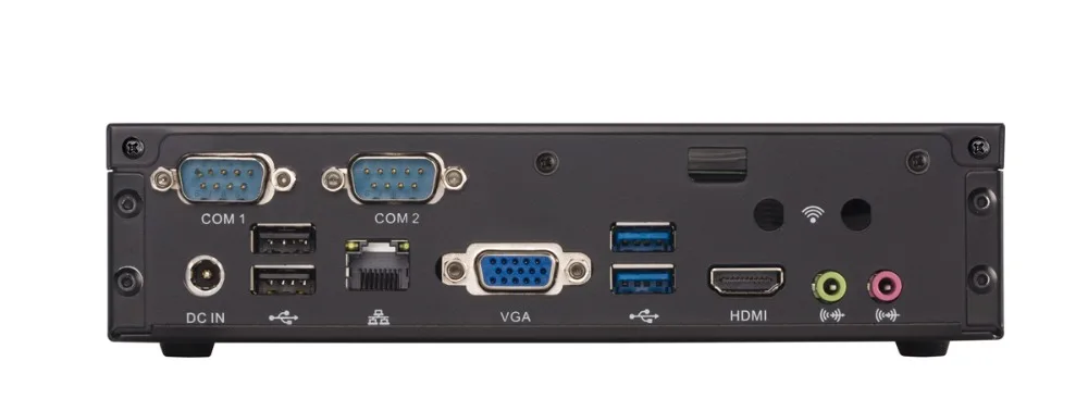 Мини ПК Celeron J1900 четыре ядра без вентилятора VGA HDMI два LAN 2 порта|Мини ПК| |