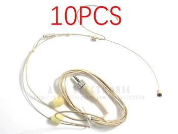 

10pcs Hiqh Quality Earclip Condenser Microphone for Sennheisers Wireless Transmitter TRS 3.5mm Microphones Headset Microphone