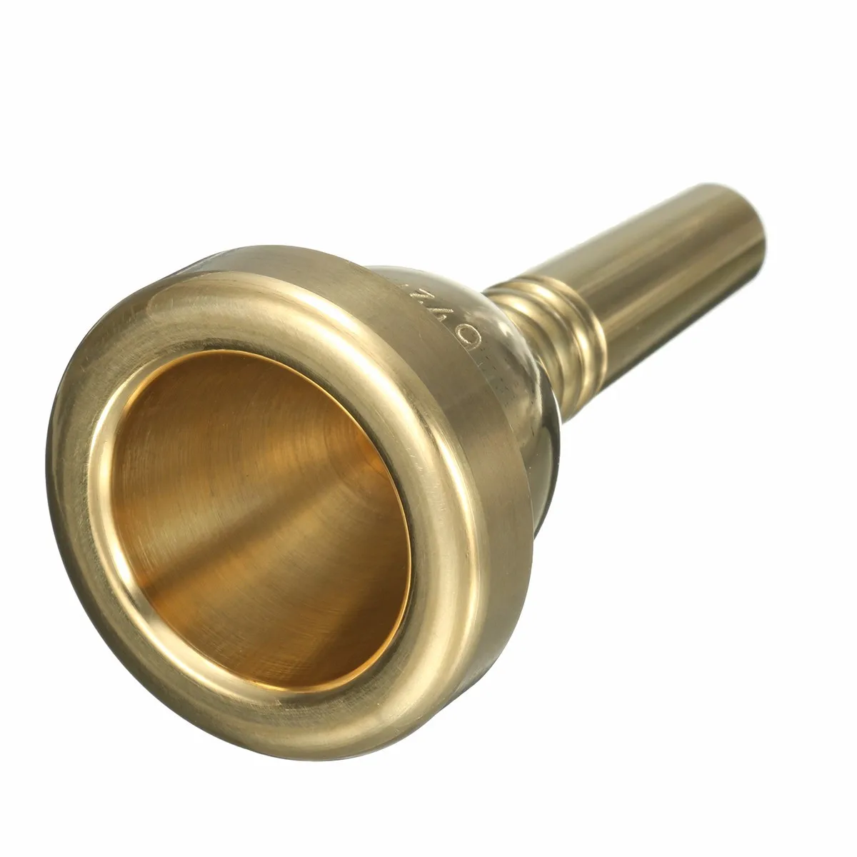 Gold Plated Baritone Trombone Mouthpiece 6.5AL Copper Alloy Design