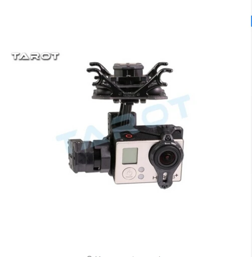 F17394 Tarot T4 3D Dual Shock Absorber Gimbal For Gopro Hero4 3 3 Double Shock Absorber