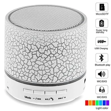 New A9 Mini Speaker Portable LED USB Loudspear 3W Wireless Bluetooth Speaker Support TF Card For Phone Laptop With MIC FM Radio slang 3w bluetooth v3 0 multifunctional speaker w fm microphone tf deep pink