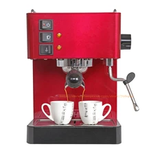 Красный цвет 15 бар термо-блок Высокое Качество Эспрессо кофеварка бойлер капучино кофе машина с молочным паром