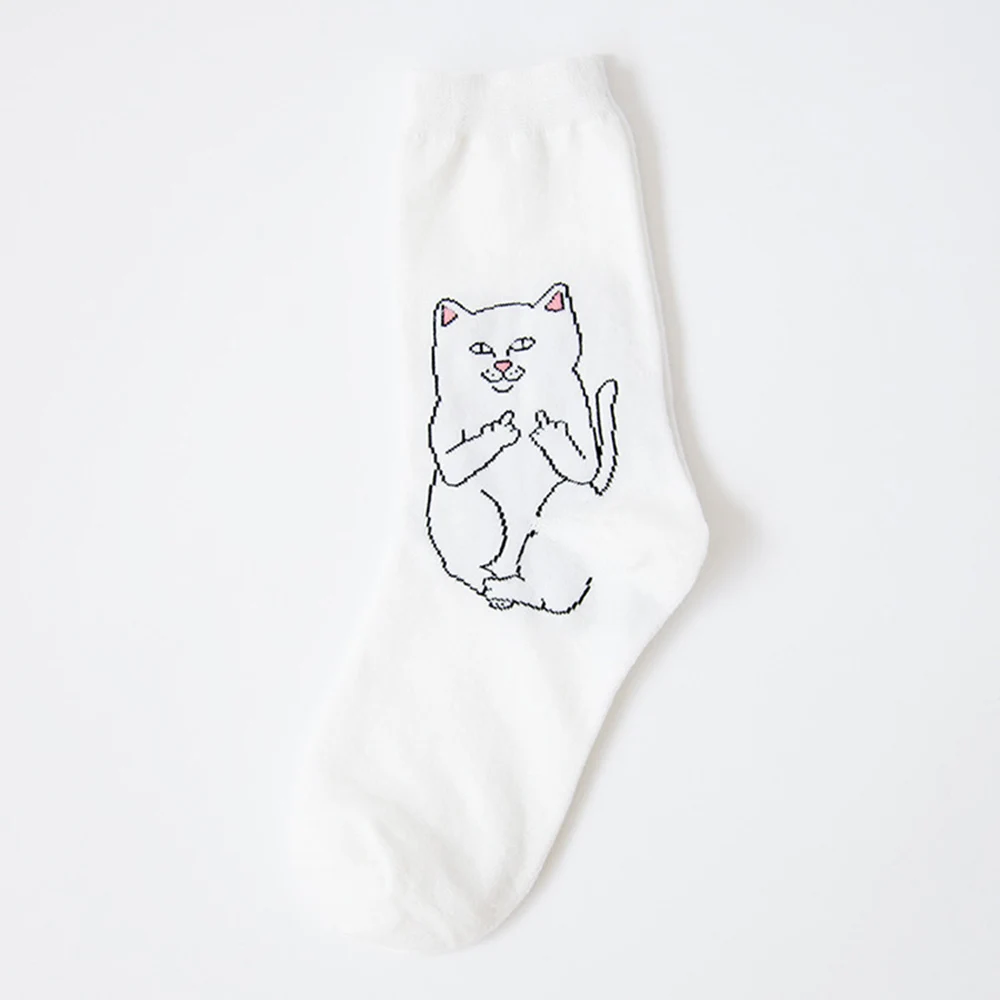 running socks women 1Pair Fashion Unisex Cartoon Cat Art Funny Alien Planet Comfortable Autumn Winter Creative Warm Cotton Halloween Party Socks heated socks for women