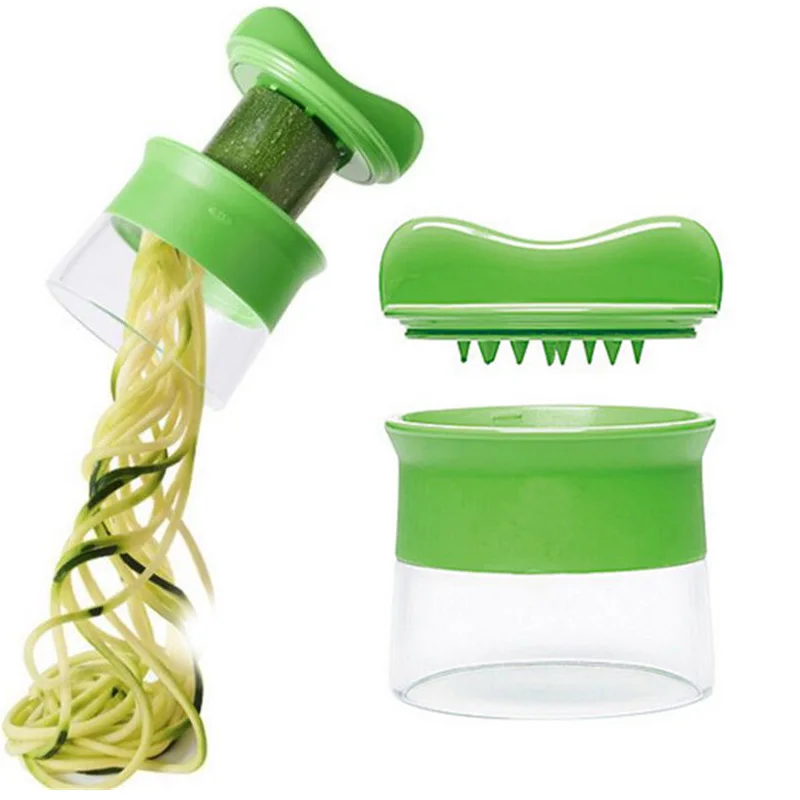 

Handheld Vegetable Spiralizer Fruit Spiral Slicer Carrot Cucumber Grater Spiral Blade Cutter Salad Tools Zucchini Pasta Maker