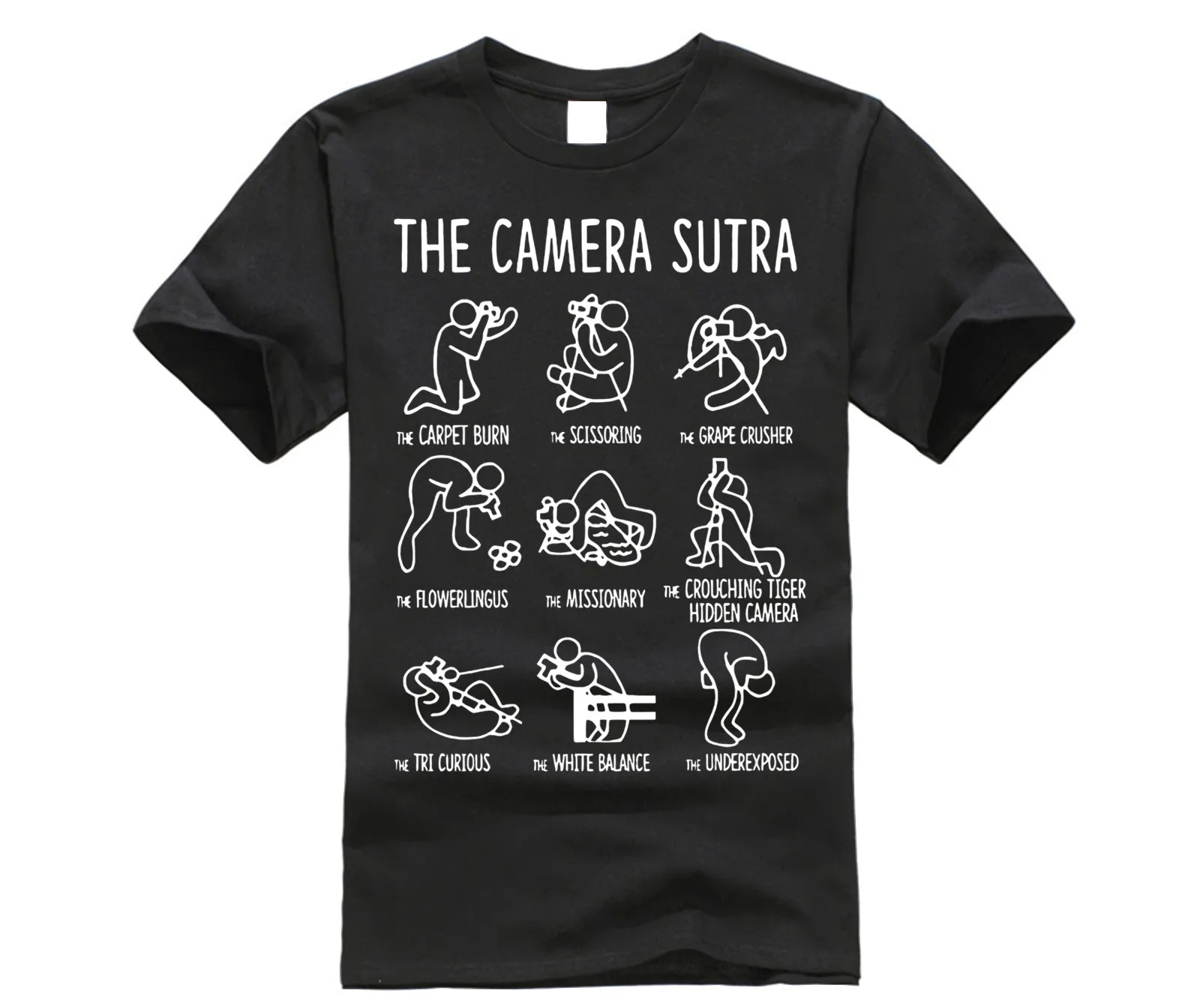 

2019 Brand The Camera Sutra The Carpet Burn The Scissoring men t-shirt