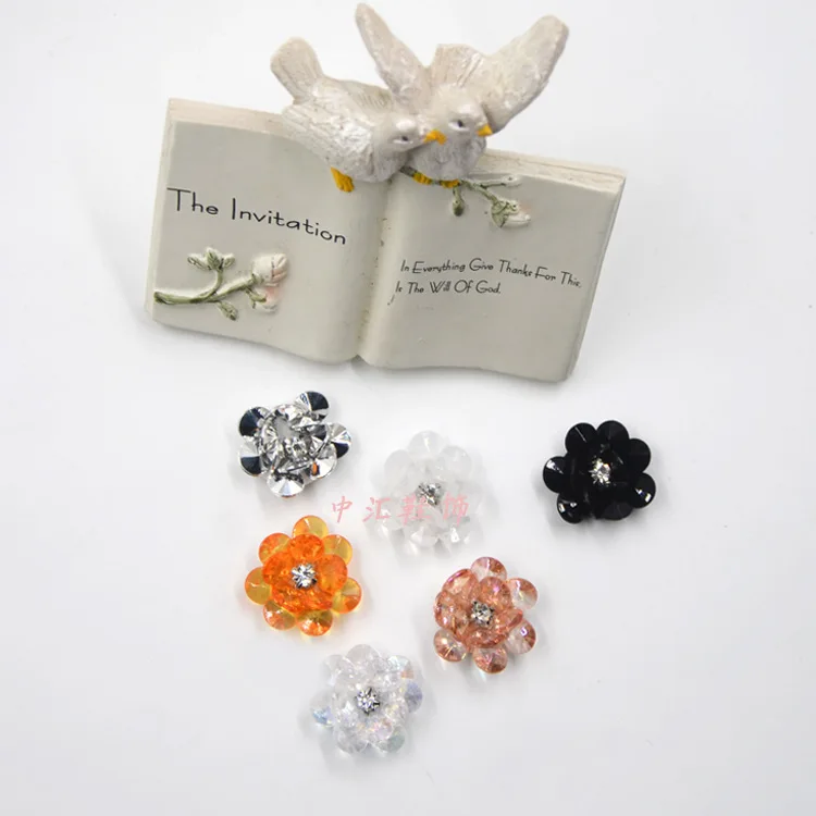

flowers shoes clips decorative shop Shoe accessories shoe clip crystal rhinestones charm material N2002