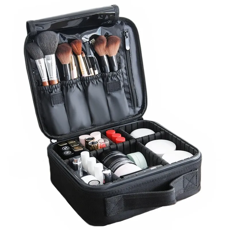 

SAFEBET Women Fashion Cosmetic Bag Travel Necessary Waterproof Professional Cosmetic Case Beauty Brush Organizer Makeup Bag