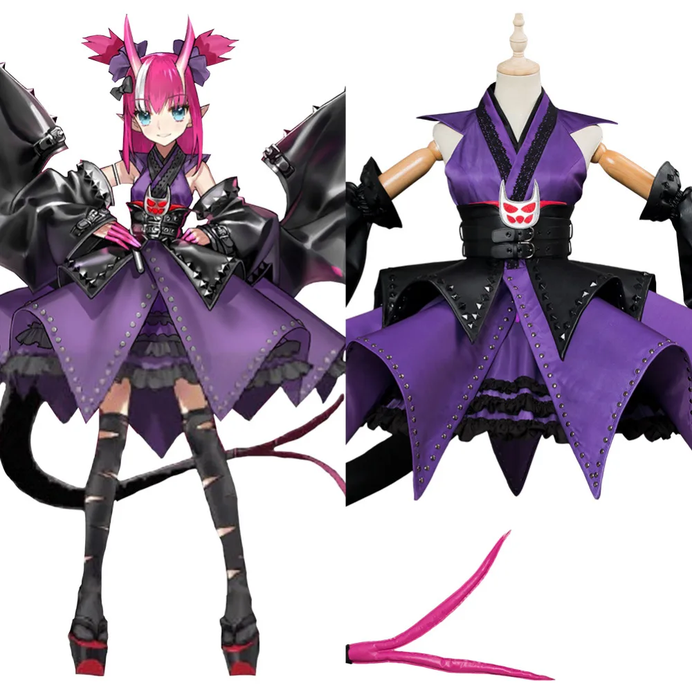 

FGO Fate Grand Order Elizabeth Bathory Cosplay Costume Kimono Full Set Halloween Carnival Costumes Custom Made For Adult