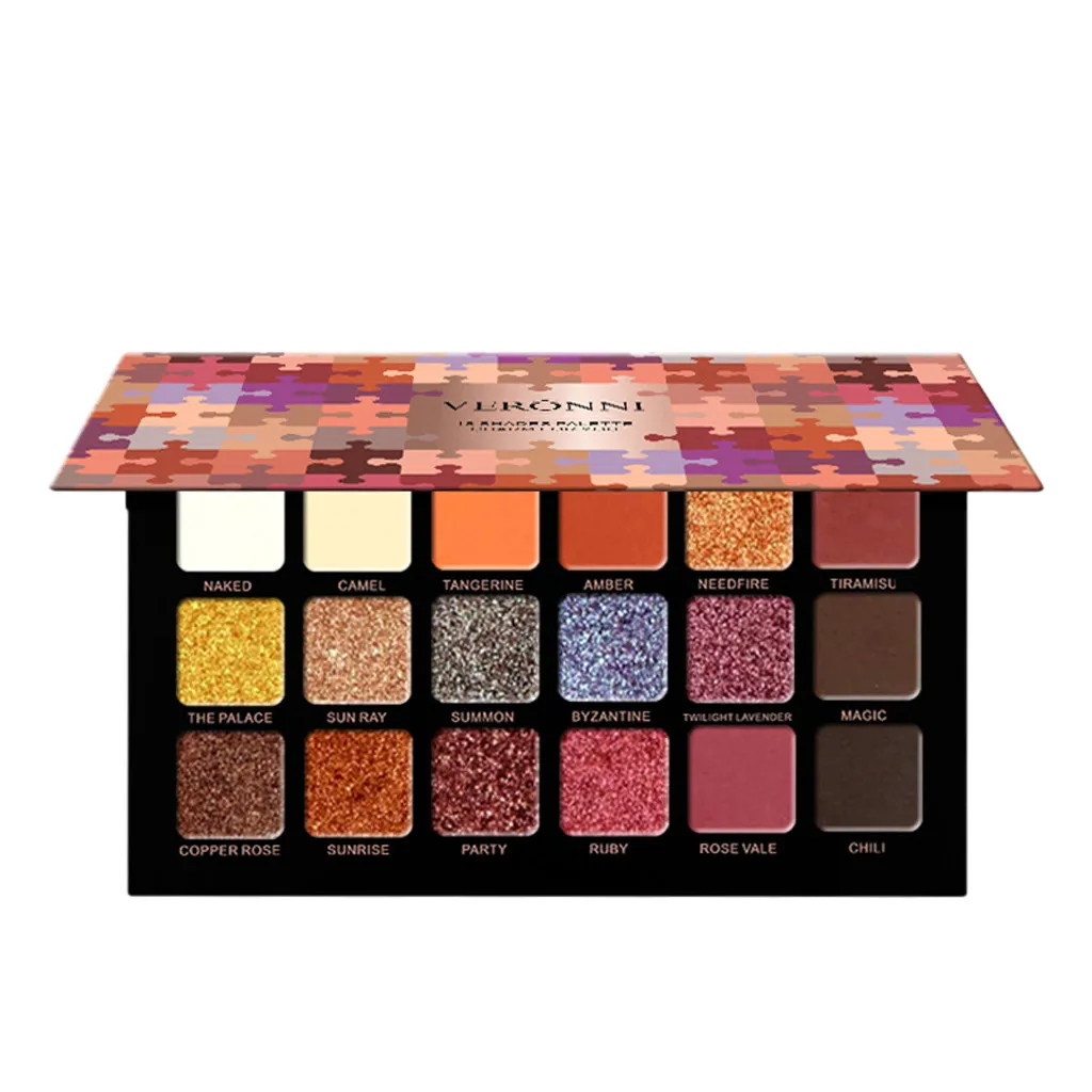 

Ladies Eyeshadow Makeup Shimmer Glitter Eye Shadow Powder Matte Eyeshadow Cosmetic Makeup Palette de sombra sombras de ojos HOT