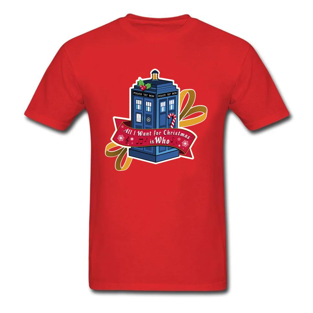 Classic Street Labor Day Pure Cotton Round Neck Men Tops Shirts Geek Tee Shirts Family Short Sleeve T Shirt Wholesale all i want for christmas is who 4973 red