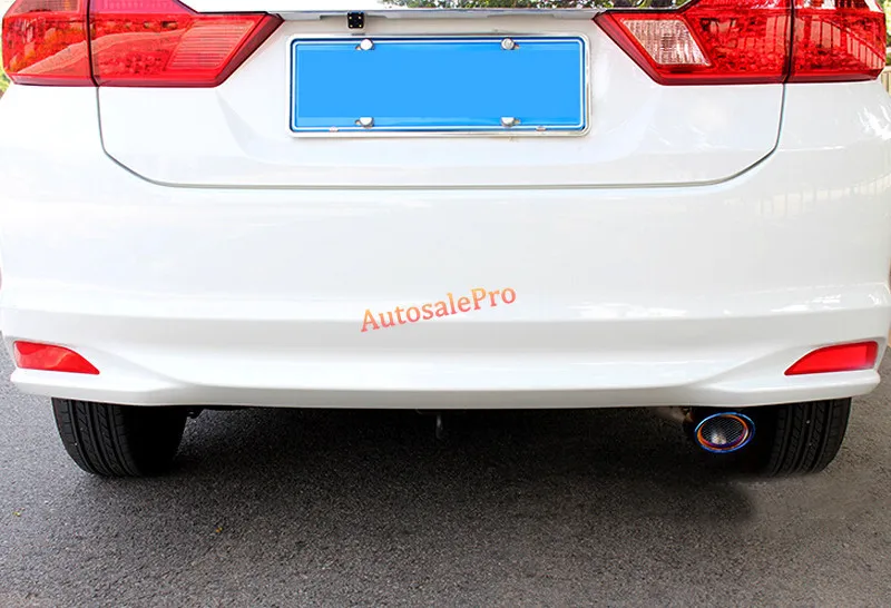 1 шт. глушитель выхлопной трубы для Honda City 2014 2016 цветов|pipe end|honda city 2014city |
