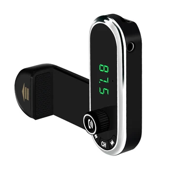 

Wireless Bluetooth Car FM Transmitter MP3 Music Player Mobile Phones Charger Holder TF Card Support Charger