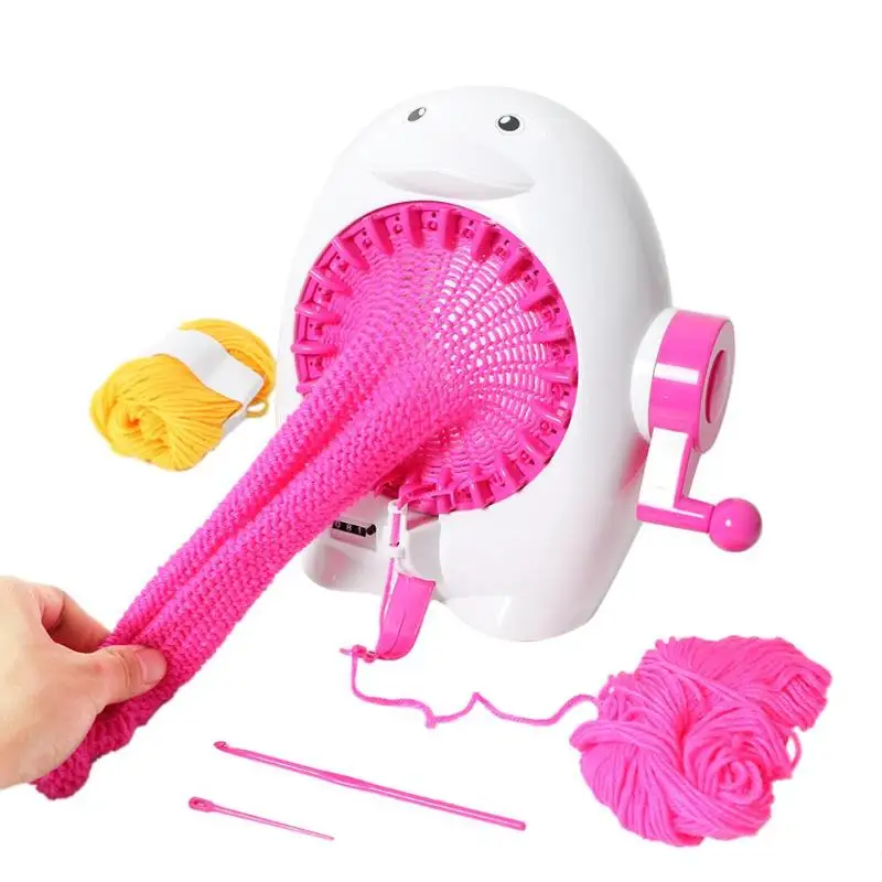 

DIY Apparel Sewing Tools Knitting Machine Toy Positions Big Hand Weaving Loom knitting Tools for Scraf Hat Dropshipping