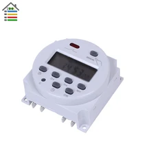 AC 220V 240V 16A Mini LCD Digital Power Weekly Programmable Control Timer Switch Time Relay