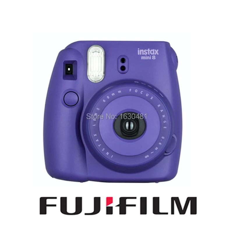 Prix pour Fujifilm fuji instax mini 8 film instantané de la photo de raisin pourpre nouveau populaire couleur fuji instax caméra Prix pour Fujifilm fuji instax mini 8 film instantané de la photo de raisin pourpre nouveau populaire couleur fuji instax caméra