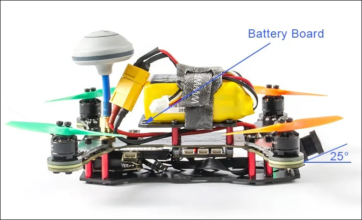 X160 Pro Micro FPV Racer с 5,8G 32CH 200mW передатчик 1/3 CMOS широкоугольный объектив ARF