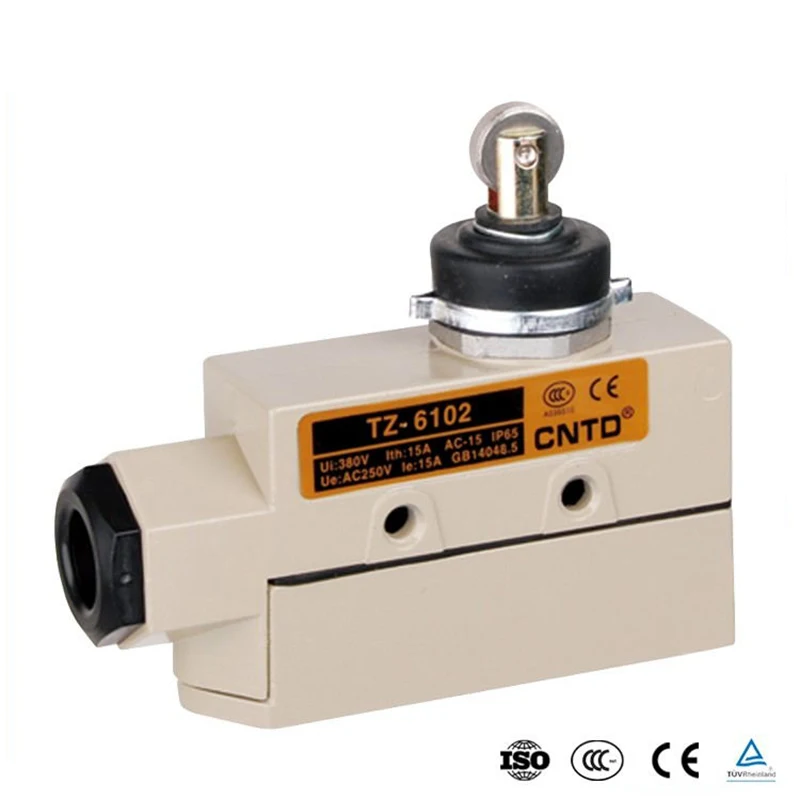 

TZ-6102 Sealed Type Stainless steel Roller High Temperature Sliding Gate Limit Switch ZE-N22-2