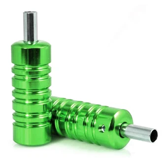 

Tattoo Needle Grip Colorful Aluminum Grips for Tattoo Coil Machine Gun Tattoo Supply Body Art Accessories Grip Free Shipping