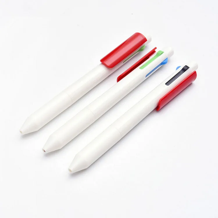 

2pcs Four-in-one Gel Pens 0.5 Four-color Neutral Multi-function Composite Pen Four-color Gel Pens Office School Supplies